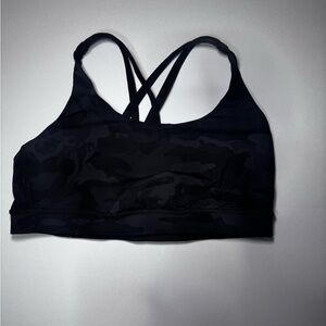lululemon athletica Black Camo Sports Bra